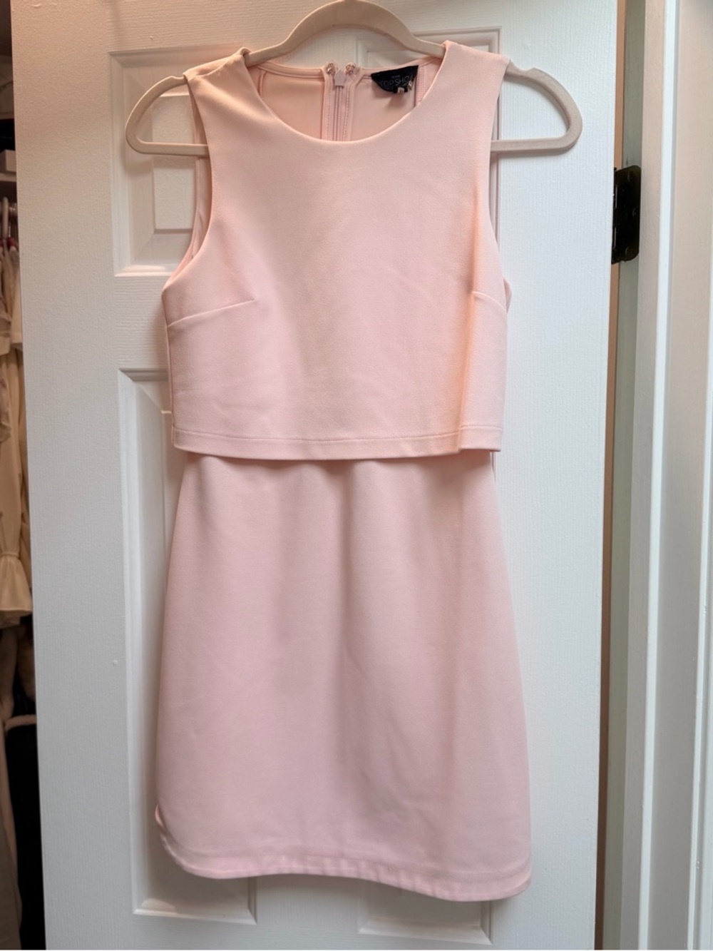 TopShop Petite pink mini dress  US 6
